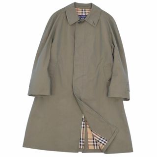 バーバリー(BURBERRY)のVintage バーバリー Burberrys コート ステンカラーコート バルマカーンコート コットン100％ アウター メンズ S カーキ(ステンカラーコート)