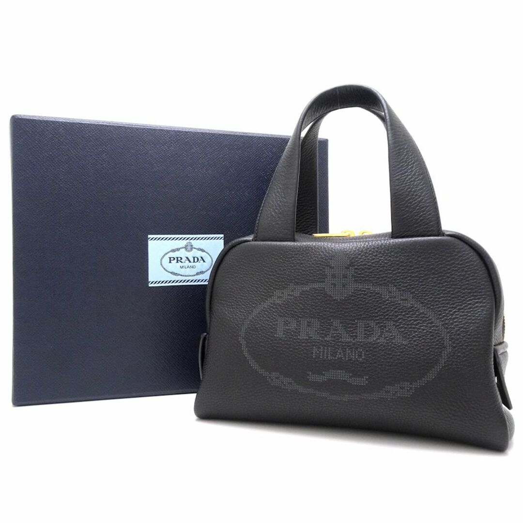 プラダ PRADA トップハンドルバッグ 1BB078 2Wayバッグ レザー NERO / 151743 ☆未使用