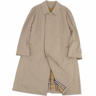 バーバリー(BURBERRY)の美品 Vintage バーバリー Burberrys コート ライナー付き ステンカラーコート バルマカーンコート コットン アウター メンズ 88-160(S相当) ベージュ(ステンカラーコート)