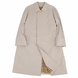 バーバリー(BURBERRY)の極美品 Vintage バーバリー Burberrys コート ライナー付き ステンカラーコート バルマカーンコート コットン アウター メンズ 90-165-4(S相当) ライトベージュ(ステンカラーコート)