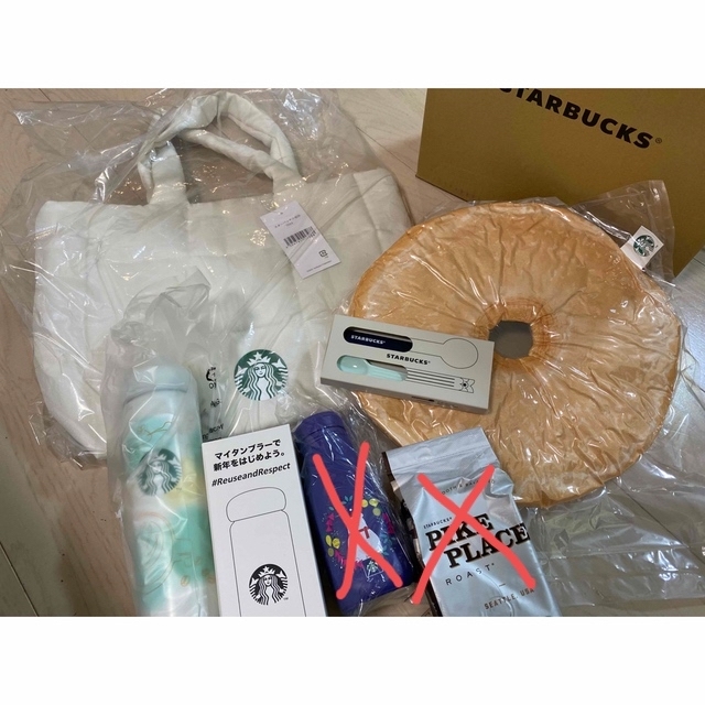 Starbucks(スターバックス)のスターバックス スタバ❣️ステンレスボトル等4点セット インテリア/住まい/日用品のキッチン/食器(タンブラー)の商品写真