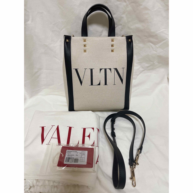 特売 valentino garavani - VALENTINO キャンバスミニトート