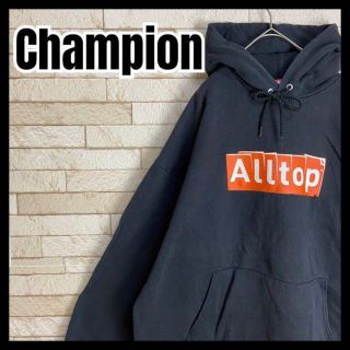 チャンピオン(Champion)のChampion パーカー us 企業ロゴ ビッグサイズ ゆったり ゆるダボ(パーカー)