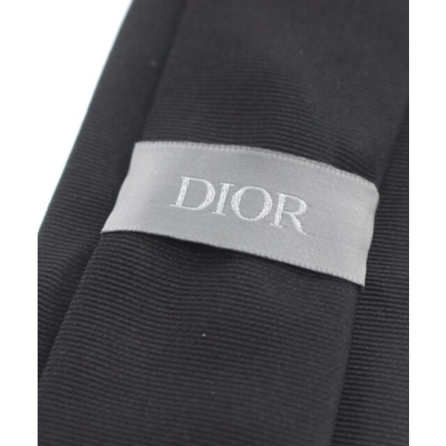 DIOR HOMME(ディオールオム)のDior Homme ディオールオム ネクタイ - 黒 【古着】【中古】 メンズのファッション小物(ネクタイ)の商品写真