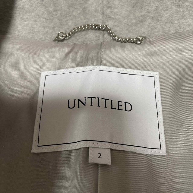 UNTITLED(アンタイトル)のUNTITLED コート レディースのジャケット/アウター(ロングコート)の商品写真