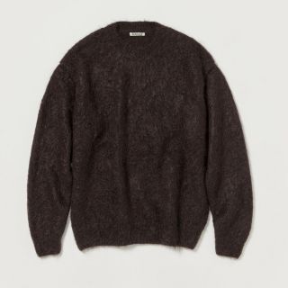 オーラリー(AURALEE)のオーラリー BRUSHED SUPER KID MOHAIR KNIT P/O(ニット/セーター)