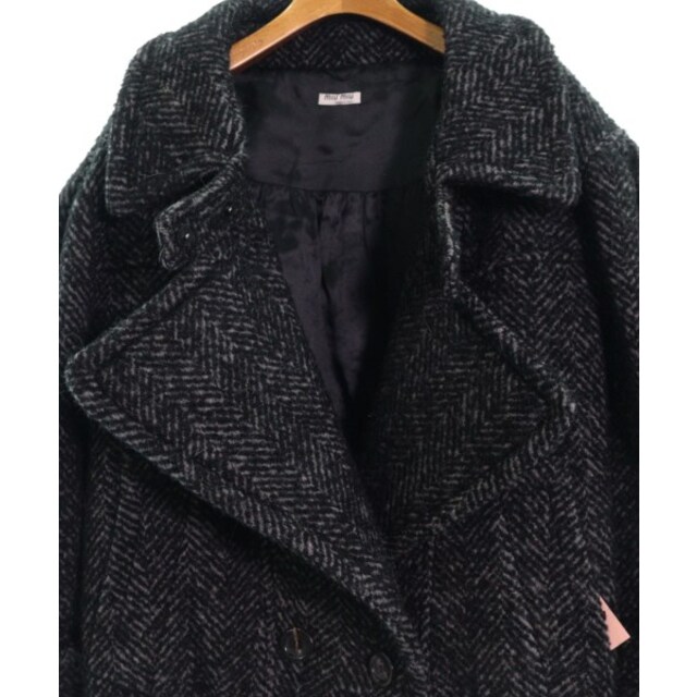 Miu Miu ブルゾン(その他) 38(M位) 黒xグレー(ヘリンボーン) 【古着】【中古】 - 4