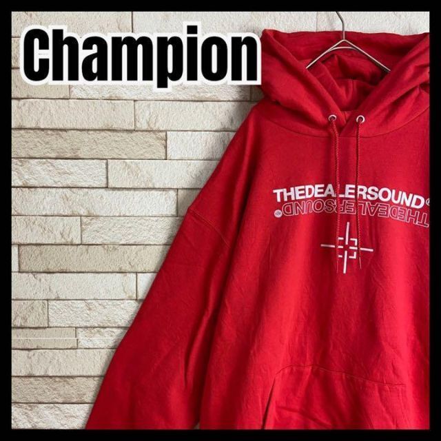 Champion(チャンピオン)のChampion パーカー 両面プリント バックデザイン ストリート スケーター メンズのトップス(パーカー)の商品写真