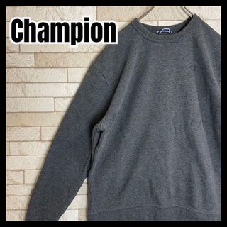 チャンピオン(Champion)のChampion スウェット 同色 刺繍 目 ワンポイント シンプル 定番 冬(スウェット)