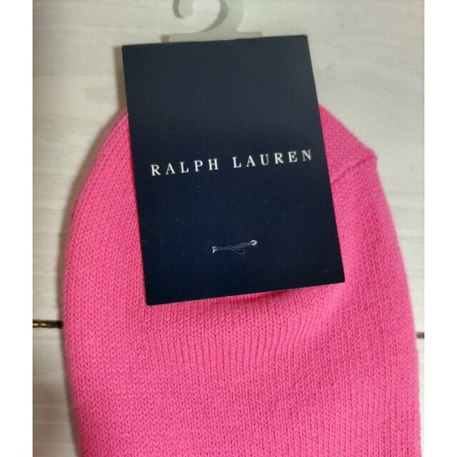 Ralph Lauren(ラルフローレン)のソックス　ラルフローレン　ピンク レディースのレッグウェア(ソックス)の商品写真