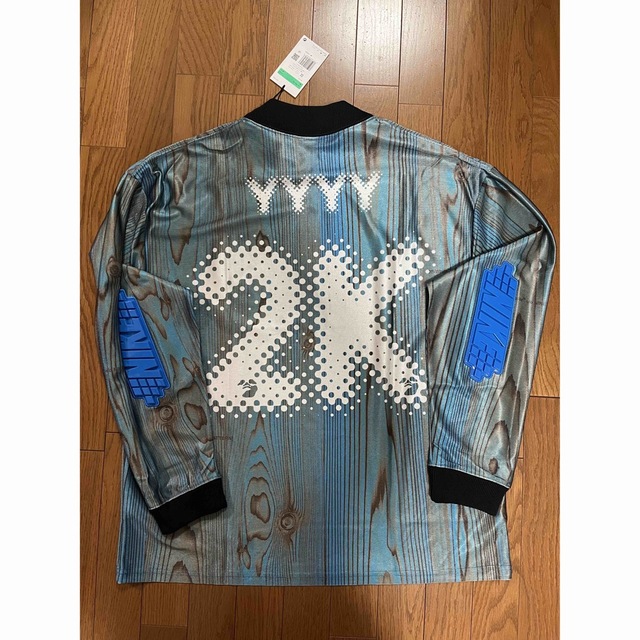 NIKE(ナイキ)のNike x Off-White Men's Jersey 001 "Blue" メンズのトップス(Tシャツ/カットソー(七分/長袖))の商品写真