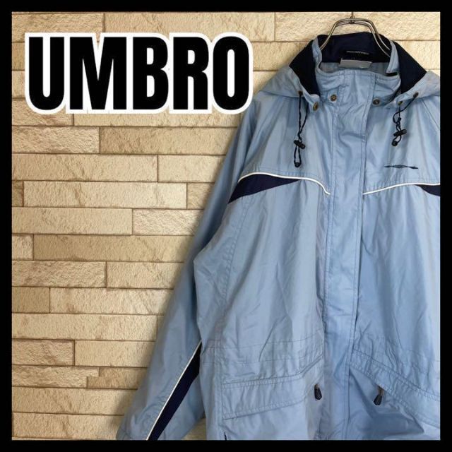 UMBRO(アンブロ)のUMBRO ナイロン ジャケット アウター ベンチ コート ミドル 刺繍 冬 メンズのジャケット/アウター(ナイロンジャケット)の商品写真