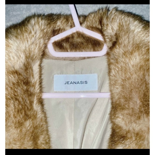 JEANASIS(ジーナシス)のJEANASIS ファーコート ブラウン 最終値下げ レディースのジャケット/アウター(毛皮/ファーコート)の商品写真