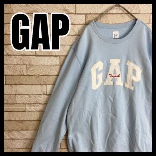 ギャップ(GAP)のGAP スウェット 刺繍 アーチロゴ 古着 ゆるダボ ストリート カジュアル(スウェット)