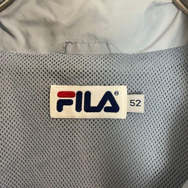 FILA ナイロン マウンテン ジャケット 刺繍 バックロゴ  ストリート