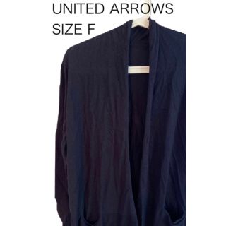 ユナイテッドアローズグリーンレーベルリラクシング(UNITED ARROWS green label relaxing)のUNITED ARROWS ユナイテッド アローズ カーディガン シルク混 F(カーディガン)