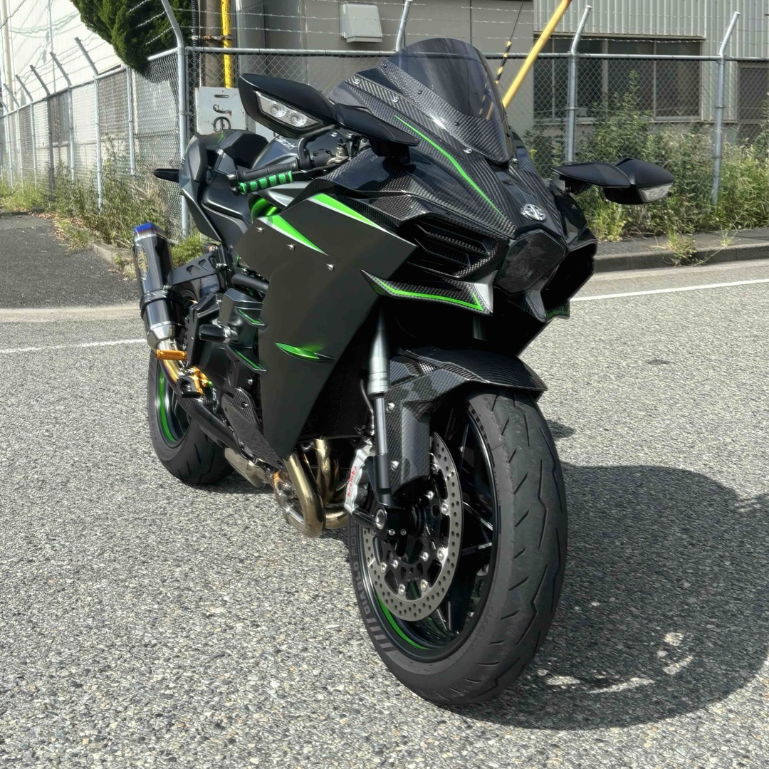 カワサキ(カワサキ)のninjah2 carbon 2021年最終モデル 自動車/バイクの自動車(車体)の商品写真