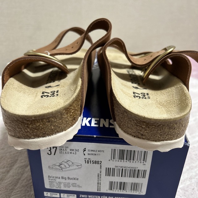 BIRKENSTOCK(ビルケンシュトック)のビルケンシュトック　Arizona Big Buckle 37 24.0 レディースの靴/シューズ(サンダル)の商品写真