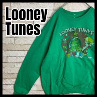 Looney Tunes スウェット キャラクター クリスマス アメコミ 古着(スウェット)