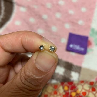 Pt850 一粒ダイヤモンドピアス | www.ibnuumar.sch.id