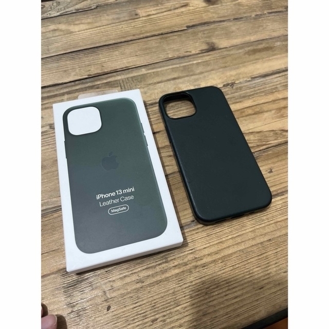 iPhone - 純正iPhone 13 miniレザーケース - セコイアグリーンの通販