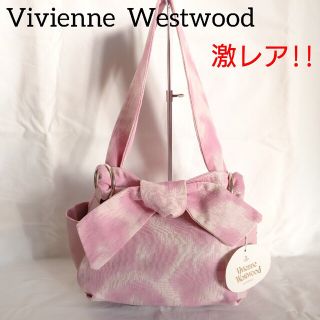 ヴィヴィアンウエストウッド(Vivienne Westwood)のvivienne westwood レオパード ショルダー バッグ ピンク(ショルダーバッグ)