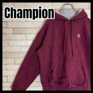 チャンピオン(Champion)のChampion パーカー スウェット 刺繍 目 定番 シンプル ワンポイント(パーカー)