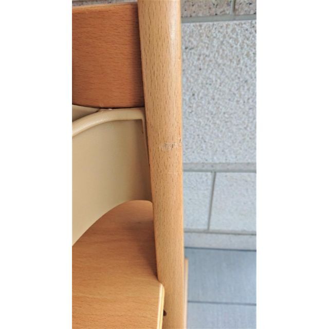 Stokke(ストッケ)の【良品】ストッケ　トリップトラップ　ベビーセット付　NO.3～ キッズ/ベビー/マタニティの寝具/家具(その他)の商品写真