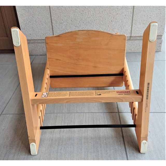 Stokke(ストッケ)の【良品】ストッケ　トリップトラップ　ベビーセット付　NO.3～ キッズ/ベビー/マタニティの寝具/家具(その他)の商品写真