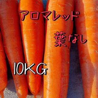 高糖度 アロマレッド フルーツ人参 サイズ不選別 農家直送 10kg 葉なし(野菜)