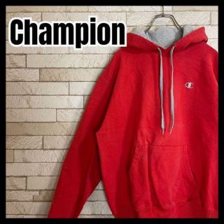 チャンピオン(Champion)のChampion パーカー 刺繍 目 ワンポイント シンプル スエット 定番(パーカー)