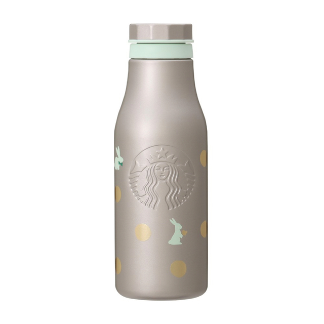 Starbucks(スターバックス)のステンレスロゴボトルラビット473ml スタバ　うさぎ　タンブラー　 インテリア/住まい/日用品のキッチン/食器(タンブラー)の商品写真