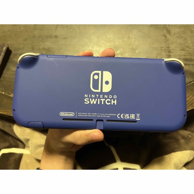 Nintendo Switch(ニンテンドースイッチ)の任天堂　Nintendo Switch Lite ブルー　美品 エンタメ/ホビーのゲームソフト/ゲーム機本体(携帯用ゲーム機本体)の商品写真