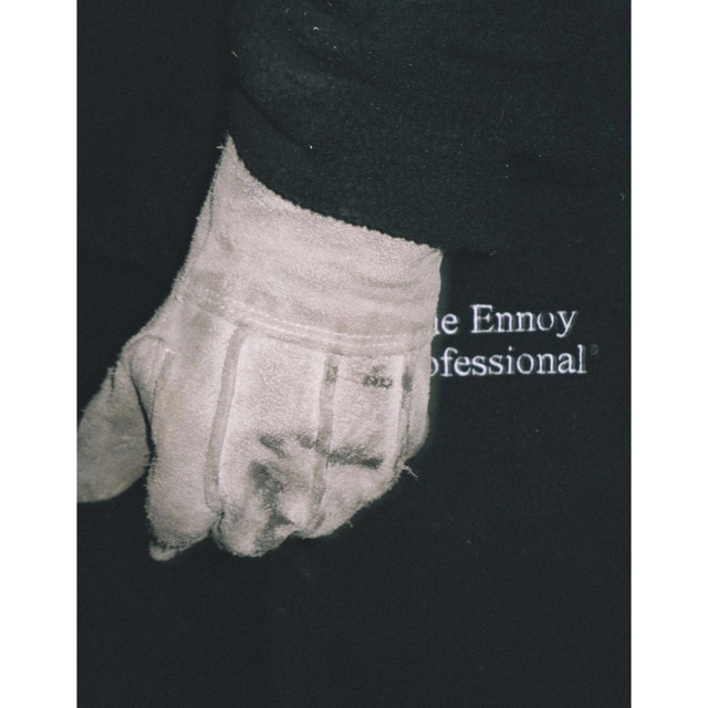 ENNOY Polartec City Fleece BLACK WHITE M