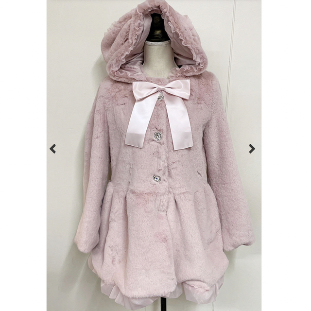 MARS Princess Melody プリメロうさ耳ファーコート ホワイト 最高級