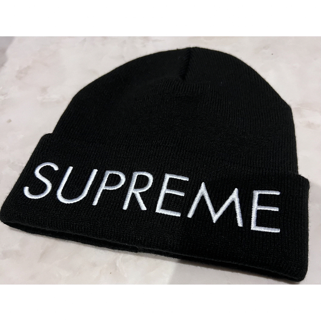 メンズsupreme ニットキャップ 黒 - lisa-mischke.de