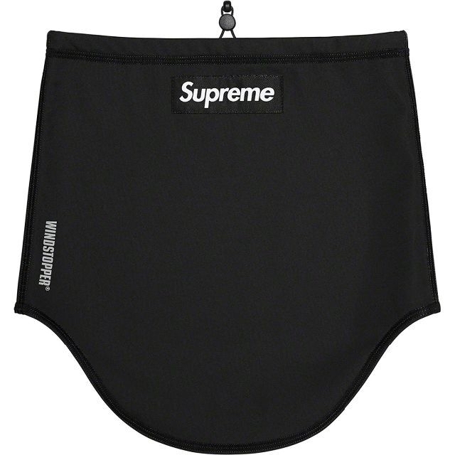 Supreme WINDSTOPPER Neck Gaiter Black 黒 超歓迎された 7200円