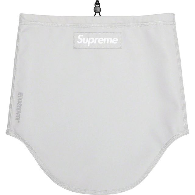 Supreme - Supreme WINDSTOPPER NeckGaiter LightGreyの通販 by