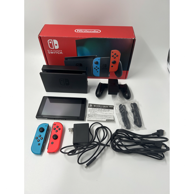 Nintendo switch ネオンブルー バッテリー強化版 【GINGER掲載商品