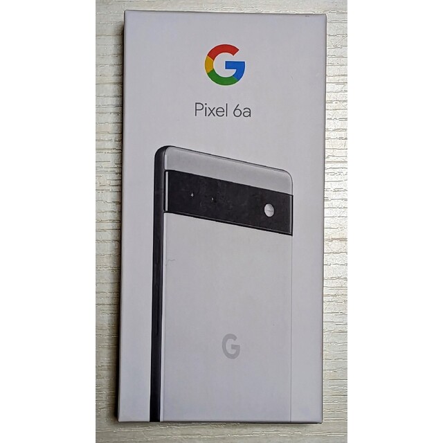 【新品】Google Pixel6a ホワイト 128GB SIMフリー