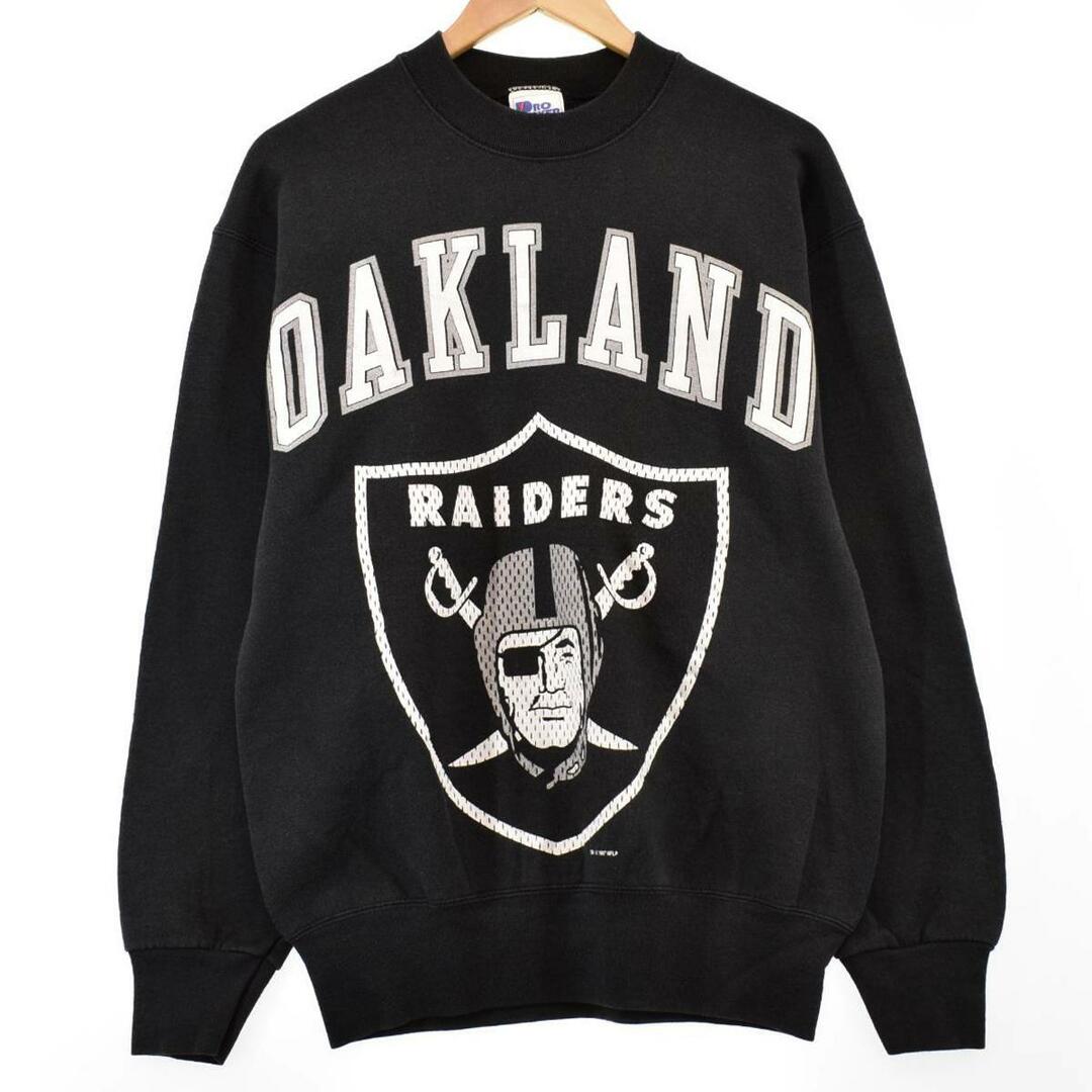 美品 90's NFL LA RAIDERS ビンテージ スウェット