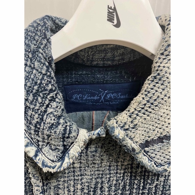 PORTER CLASSIC - PC KENDO / PC SASHIKO PEACOAT SPECIAL M の PORTER CLASSIC - PC KENDO / PC SASHIKO PEACOAT SPECIAL M の