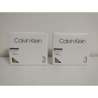 カルバンクライン(Calvin Klein)のグンゼ　カルバンクライン  コンパクトストッキング3足組　２セット(タイツ/ストッキング)