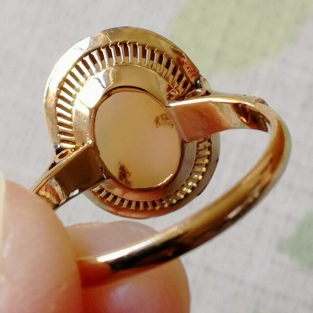 アンティークK18オパールリングの通販 by 森の中's shop|ラクマ アンティークK18オパールリングの通販 by 森の中's shop|ラクマ