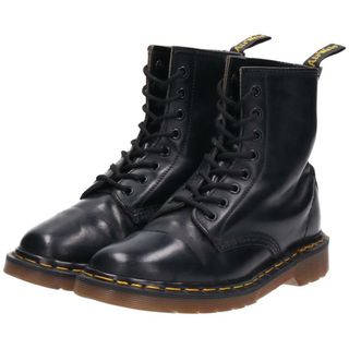 ドクターマーチン(Dr.Martens)の古着 ドクターマーチン Dr.Martens 8ホールブーツ 英国製 UK5 レディース23.5cm /saa010692(ブーツ)