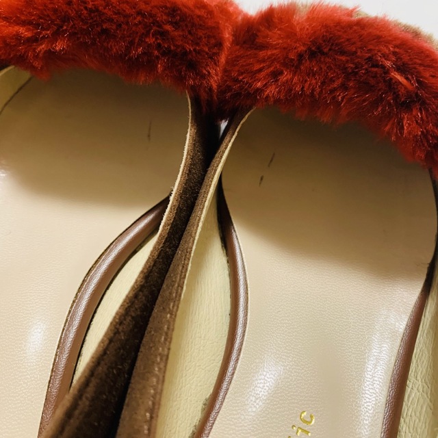ORiental TRaffic(オリエンタルトラフィック)のオリエンタルトラフィック　23cm ファー　パンプス　秋　冬 レディースの靴/シューズ(ハイヒール/パンプス)の商品写真