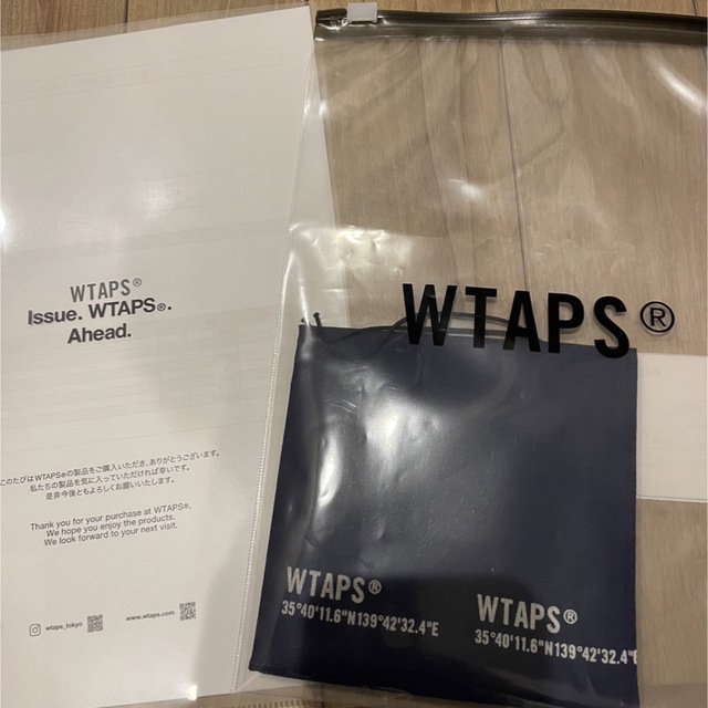 W)taps(ダブルタップス)の【新品】 WTAPS BANDARIA BANDANA COTTON NAVY メンズのファッション小物(バンダナ/スカーフ)の商品写真
