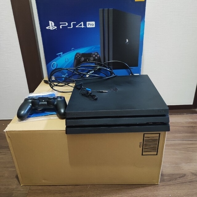 未使用 SONY Black Pro PS4 CUH-7200BB01 Pro 1TB 本体 CUH-7200BB01 ...