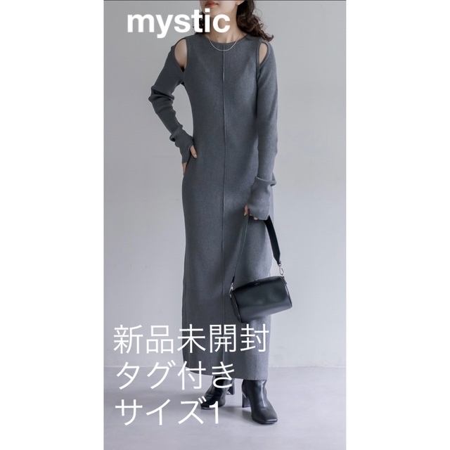 mystic - 【新品未使用】mystic ミスティック カットアウトニット