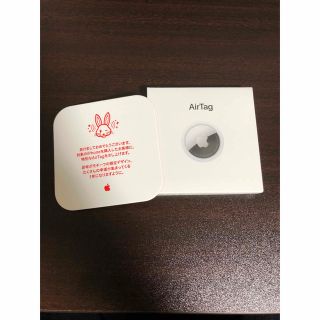 アップル(Apple)のAir Tag  エアタグ　Apple  アップル　iPhone  初売り　兎(キーホルダー)